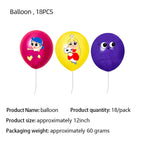 True Rainbow Kingdoms Birthday Party Decoration Disposable Tableware Balloons Paper Plate Napkins kids Baby Shower Supplies