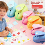 Flower Punch 5×3×4.5cm, Labor-Saving Paper Punch for Kids, DIY Scrapbooking & Embossing Tool for EVA Foam Crafts