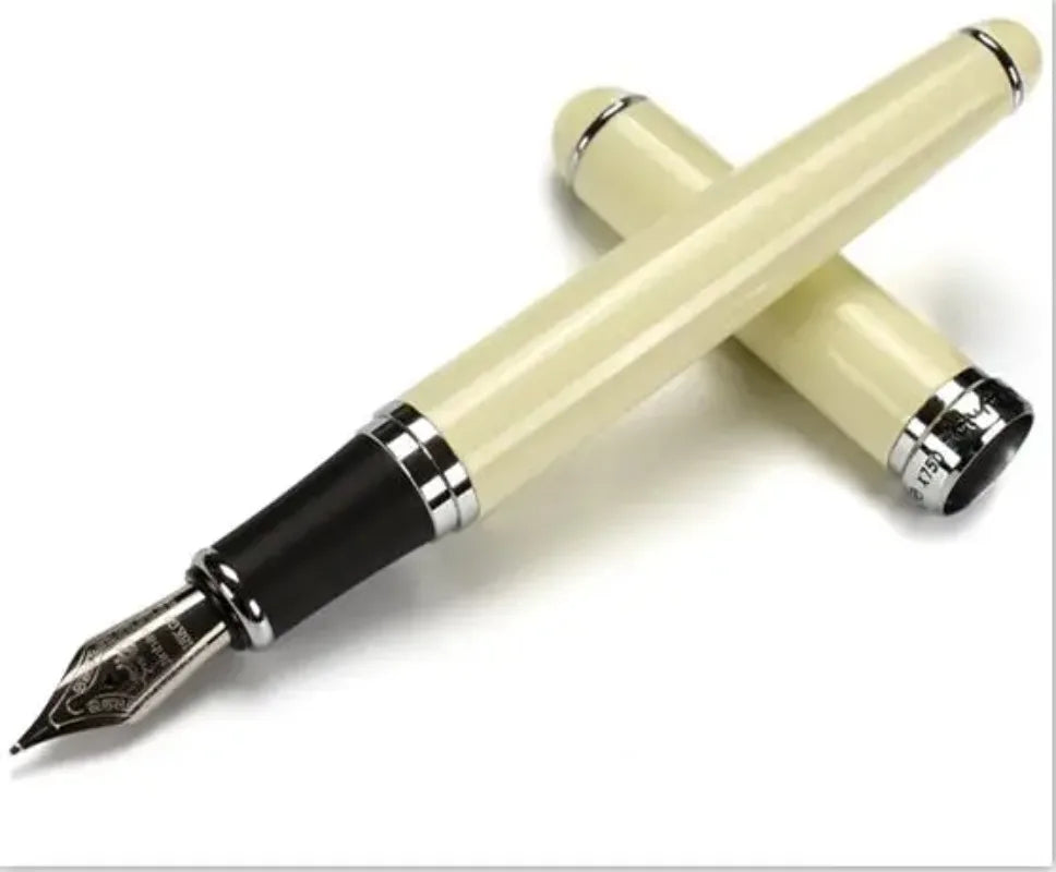 Jinhao X750 Classic Style Silver Clip Metal Fountain Pen 0.5 mm Nib Steel Ink Pens for Gift Office Supplies School Supplies