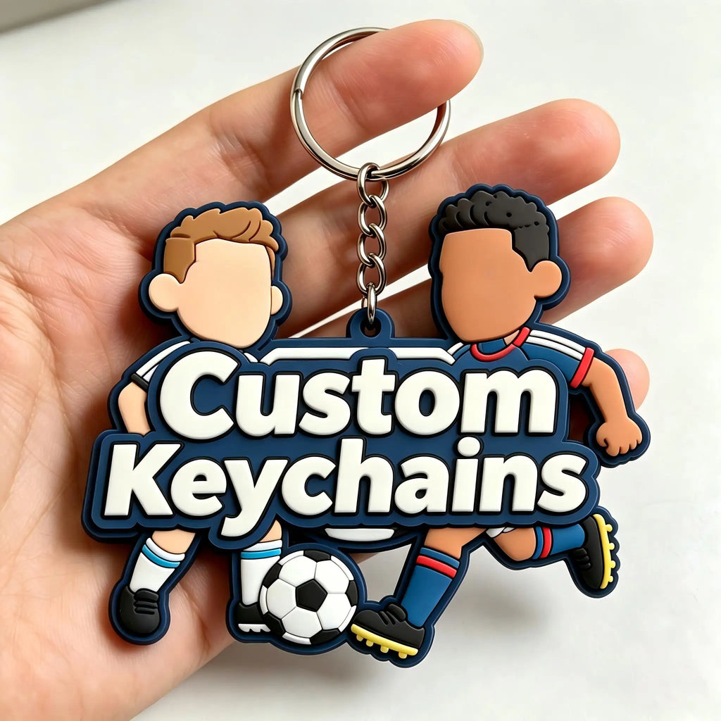 Customize Keychain Badge DIY Car Bag Personalized Logo Text,Customization Pendant Tag Keychain