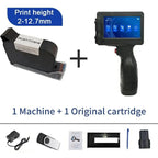 Phezer 12.7mm P17 Handheld Inkjet Printer Portable Label Printer Expiry Date Expiration Batch Code Logo QR Barcode 28 Languages