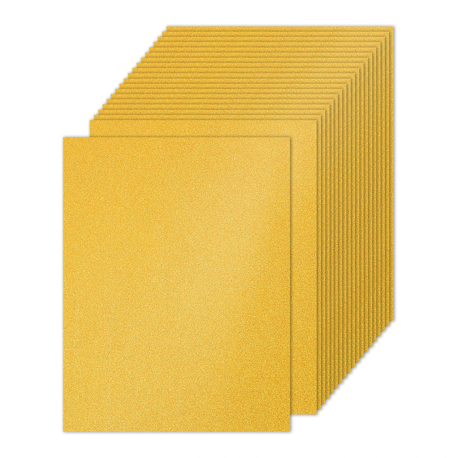 20 Sheets 250gsm Glitter Cardstock Paper Rectangle Premium Sparkly Paper Craft Cardstock Paper for Scrapbook Cards DIY Party Art