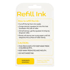 Wide roller seal identity theft seal replenisher is very suitable for privacy protection seal ink security seal replenisher