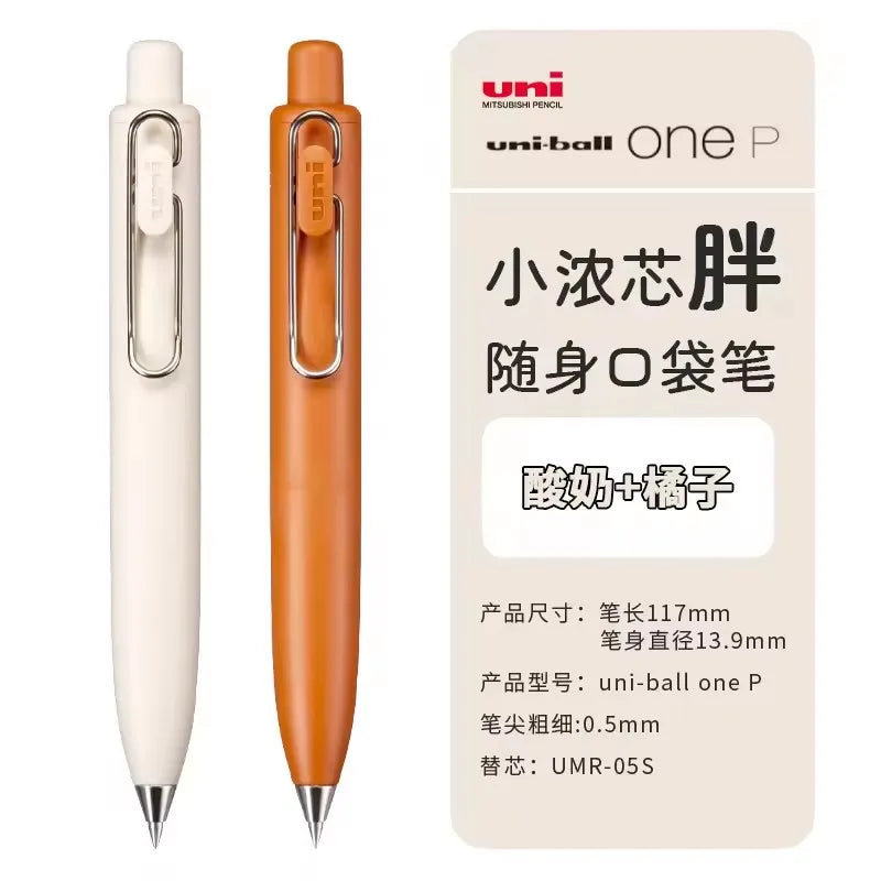 Uni Uniball One P 1pcs Gel Pen Japan Original New Stationery UMN-SP 0.5 Mini Pocket Pen Cute Portable Writing,Record Neutral Pen