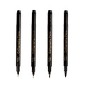 4pc/Beautiful Brush Calligraphy Practice Pen Type Soft Pen Copy Invitation Card Signature
