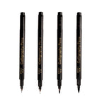 4pc/Beautiful Brush Calligraphy Practice Pen Type Soft Pen Copy Invitation Card Signature