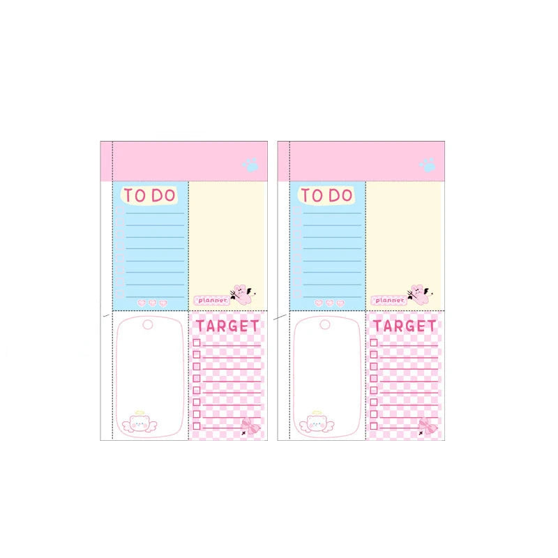 A6 Cute Loose-leaf Colorful Refill Inner Page Line Blank Grid Inner Page Inside Paper Stationery