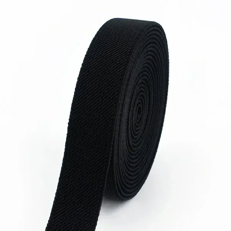 3/5M Meetee 20-50mm Elastic Bands for Trouser Waist Rubber Band Stretch Webbing Tape Belt DIY Underwear Clothes Sewing Accessory