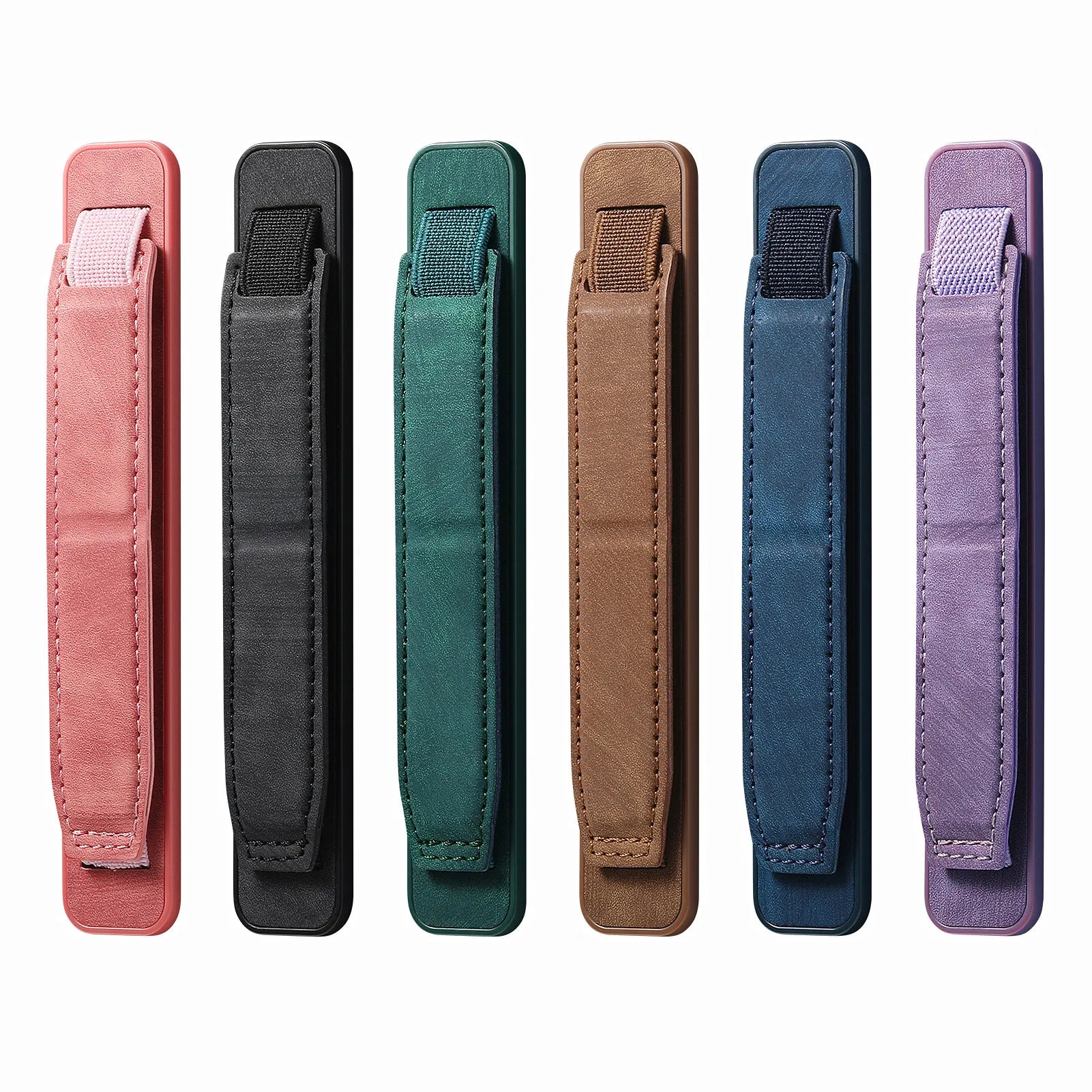 1Pc Adhesive Mobile Phone Push-Pull Bracket Anti Slip and Anti Fall Portable Wrist Strap Multifunctional Desktop Support