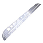 Multifunctional Stainless Steel Angle Ruler Measurement Tool Kawaii School Supplies Art Craft Geometry Drawing Instrument