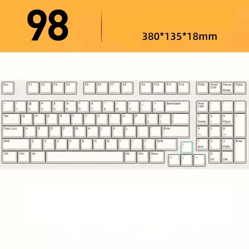 Mechanical Keyboard Dust Cover Acrylic Protecting Shell Hot Bent Compatible With Layout 60 68 87 104 96 WOOTING ROG Azoth IKKI