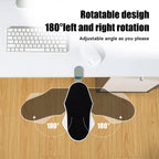 Foldable Ergonomic Computer Desk Arm Rest Pad Wrist Rest Support For Keyboard Armrest Extender Rotating Mouse Pad Holder Rack