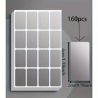 160Pcs-300Pcs-600Pcs Removable Waterproof Label Stickers Ideal for Organizing Office & Home Use Storage Freeze Food Design