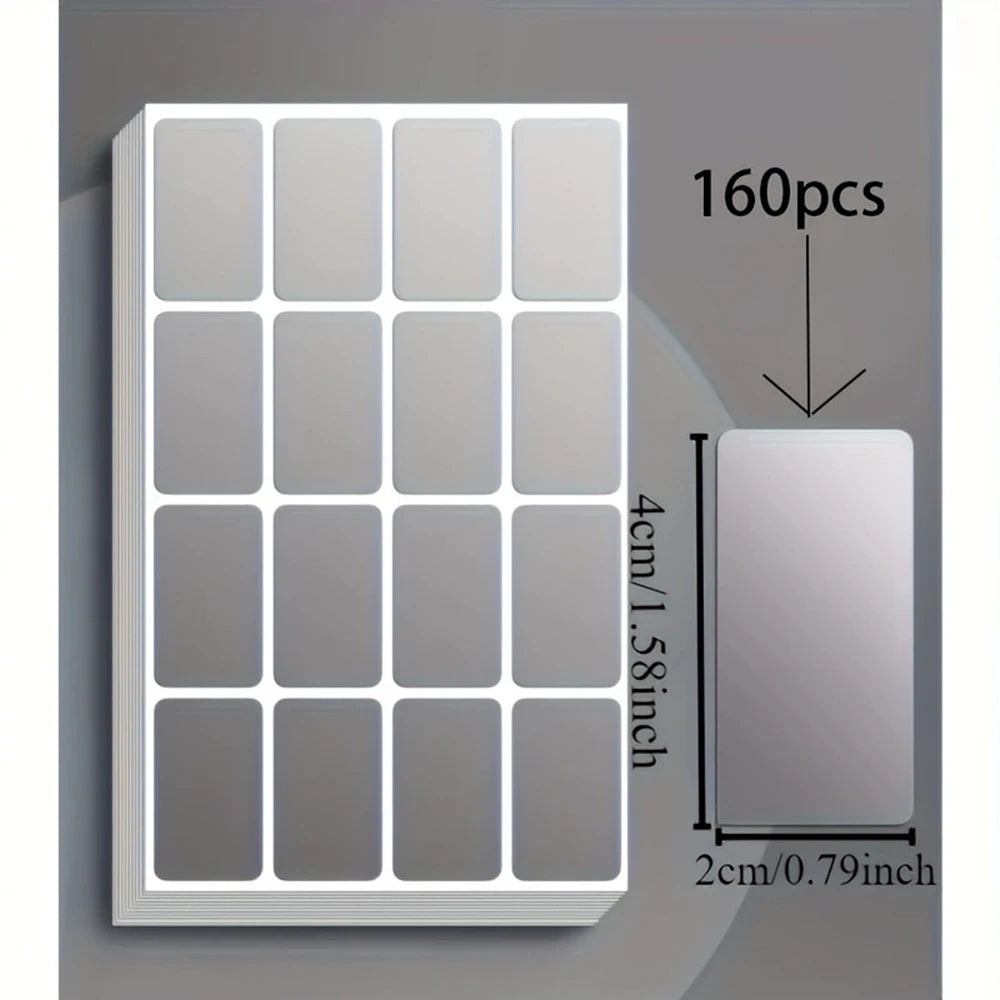 160Pcs-300Pcs-600Pcs Removable Waterproof Label Stickers Ideal for Organizing Office & Home Use Storage Freeze Food Design
