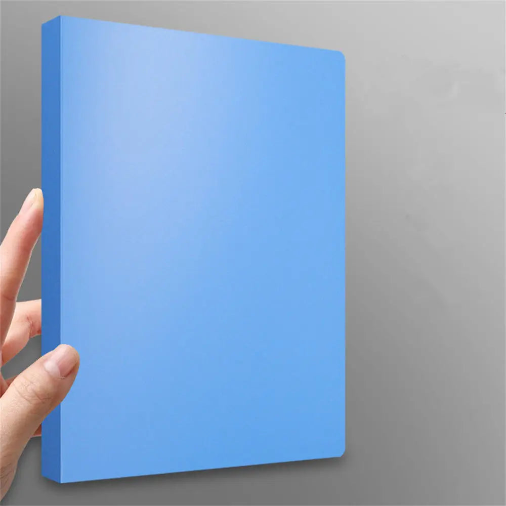 2-ring File Binder File Folder A4 Binder Folder Cover Office Document Organizer Can Hold 200 Sheets Test Paper Desk Organizer