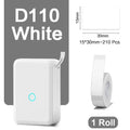 Niimbot D110 Portable Mini Printer Thermal Adhesive Sticker Label Printer Inkless Pocket Label Maker UV Printer For Mobile Label