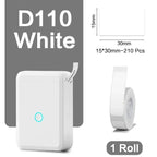 Niimbot D110 Portable Mini Printer Thermal Adhesive Sticker Label Printer Inkless Pocket Label Maker UV Printer For Mobile Label