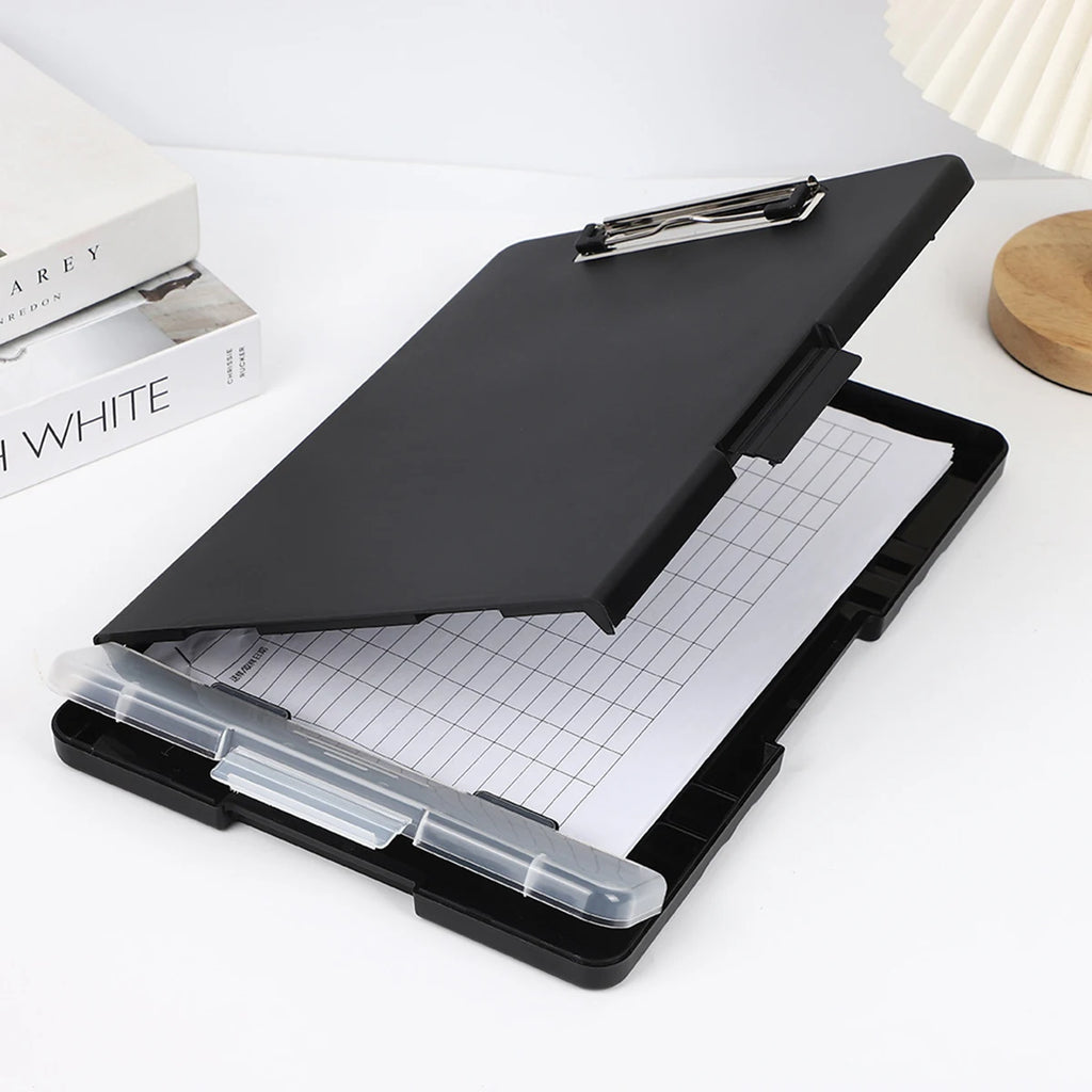 Multi-functional File Folder Desktop Test Paper Organizer Office Document Board Folder Storage Box Writing Board, Office