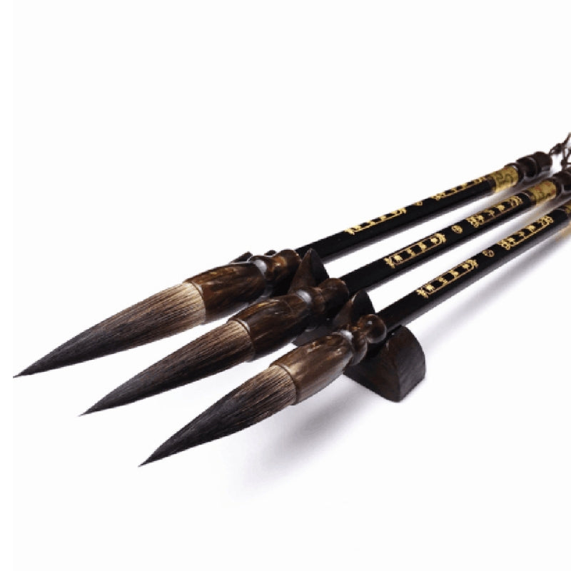 3Pcs Chinese Brush Big Small Chinese Traditional Painting Brush