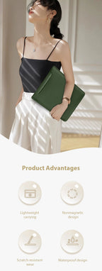 Laptop Sleeve Bag Case For Apple Macbook 16 15 13 11 inch For Lenovo Huawei Xiaomi ASUS Notebook Bag Table For ipad 12.9 Cover
