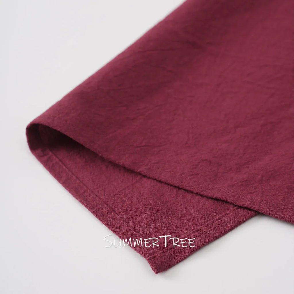 6pcs 40x40cm Cloth Napkins Washed Cotton Dinner Table Napkin Square Soft Absorbent Washable for Home Wedding Party Decoration