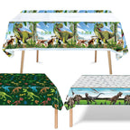 Dinosaur Plastic Tablecloth Dinosaur Birthday Party Table Covers Boy Birthday Baby Shower Party Decorations Supplies Picnic