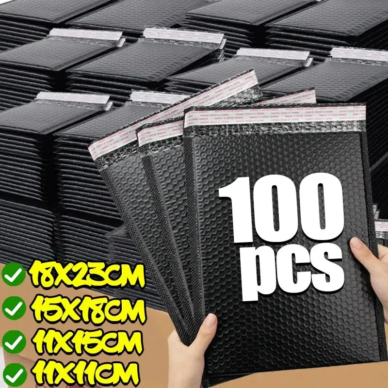 Wholesale Black White Foam Envelope Bags Self Seal Mailers Padded Shipping Envelopes with Bubble Mailing Bags Shipping Packages