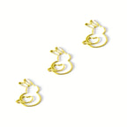 10pcs Adorable Rabbit Heart-Shaped Paper Clip Bookmarks - Perfect for Students, Bookmark Organizer, and DIY Craft Projects
