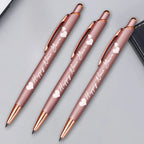 Personalized Luxury Ballpoint Pen Metal School Teacher Gift Supplies Stationery Office Writing Useful Lettering Cute 2025