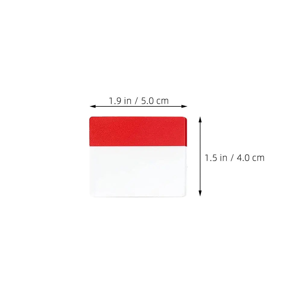 10 Waterproof Writable Semi Transparent Index Tabs Sticky Tabs for Books Notebooks Organizing Files Page Markers