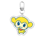 Acrylic GoGo Tamago Q Version Mobile Phone Chain Mametchi Kuchipatchi Mimitchi Gozarutchi Key Chain Cell Phone Pendant Gifts