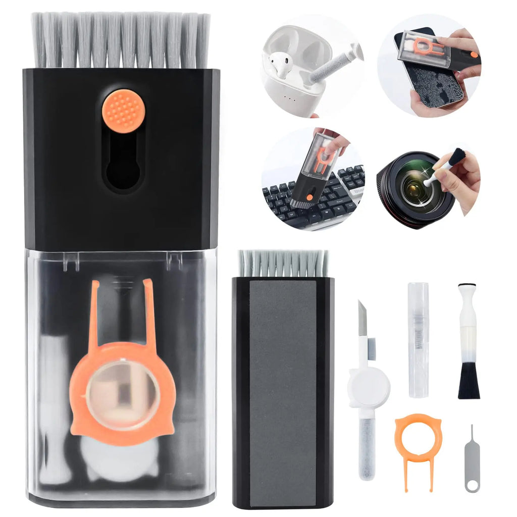 22-in-1 Multi-Function Cleaning Kit  for iPhone AirPods iPad Digital  Camera  PC Keyboard Phone Screen Headphones Cleaning Tools