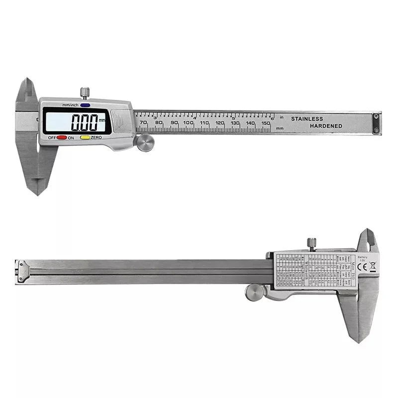 Measuring Tool Stainless Steel Digital Caliper 6 '150mm Messschieber Paquimetro Measuring Instrument Vernier Calipers