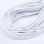 2mm Colorful High-Quality Round Elastic Band Round Elastic Rope Rubber Band Elastic Line DIY Sewing Accessories 5meters