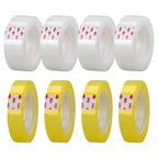 OPP Clear Transparent Tape, Stationery Tape Refills Rolls for Dispenser,  Gift Wrapping Tape for Office, School and Home