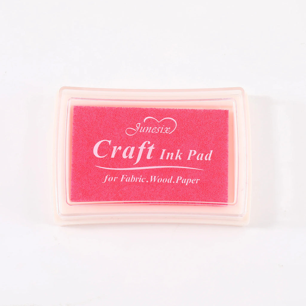Ink Pad Ink Stamp Pad for DIY Craft Rubber Self Inking Roller Stamps Stationery Album for Scrapbooking Paper Decoration