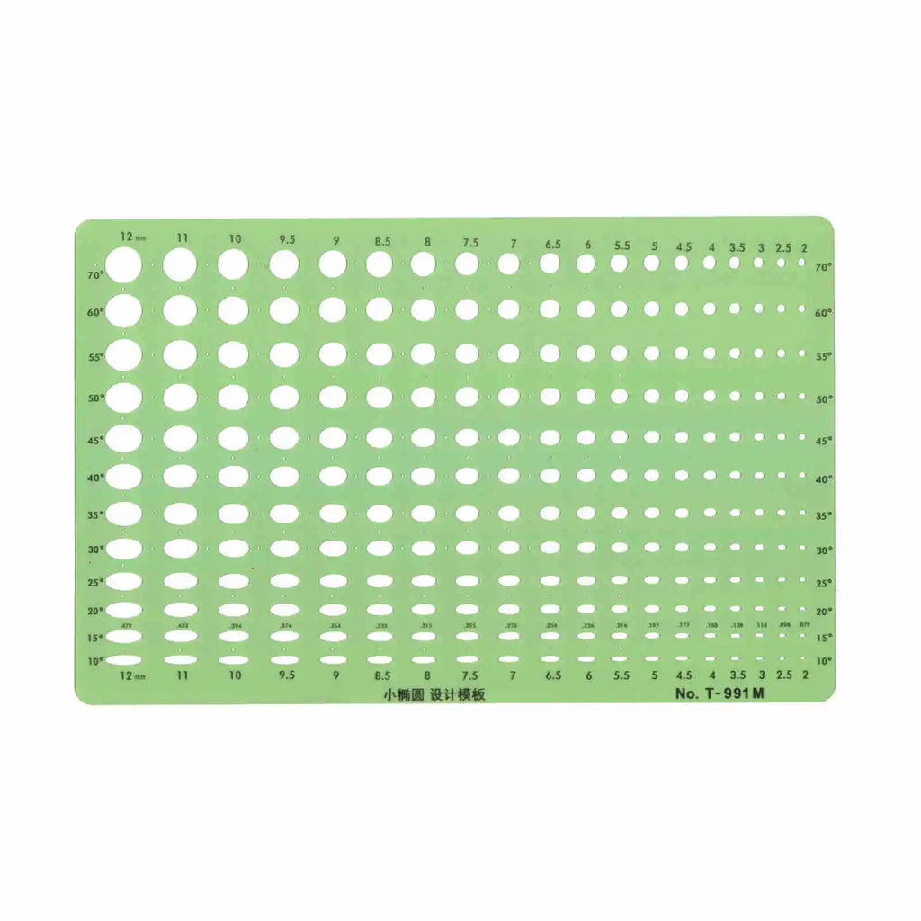Jewelry Design Template Diamond Gemstone Drafting Ruler Kit Formwork Rulers Professional Designer Tools Supplies T-777-1 T-777-2