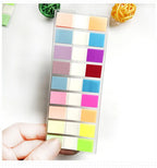 200 Sheets Transparent Sticky Notes Page Markers Book Tabs Index Sticky Notes Bookmarks Memo Pad Notepad Stickers Stationery