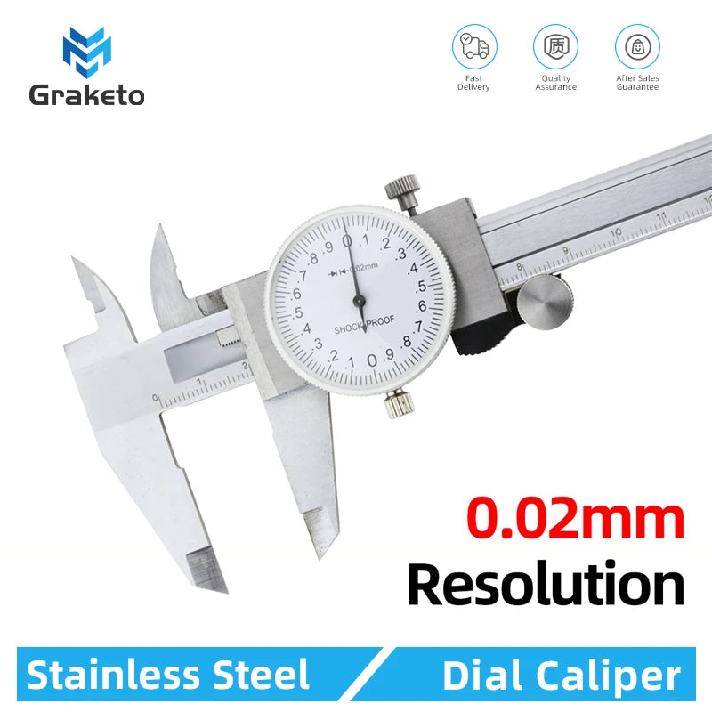 Vernier Caliper Professional Pachymeter Carpentry Tools Measuring Tool Micrometer Ruler Stainless Steel Pachometer Dial Calipers