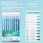 105Color Hand Account Gel Pen Languo Morandi Retro Pen Large-Capacity Color Handbook Pen For Student Painting Graffiti Writting