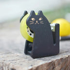 Whale Design Ergonomic Tape Holder For Office Home School Wooden Tape Cutter Desktop Tape Dispenser Animal Shaped Squirrel