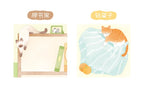 100sheets Cute Cat Memo Notes Creative Collage DIY Scrapbooking Aesthetic Material Paper School Office Supplies