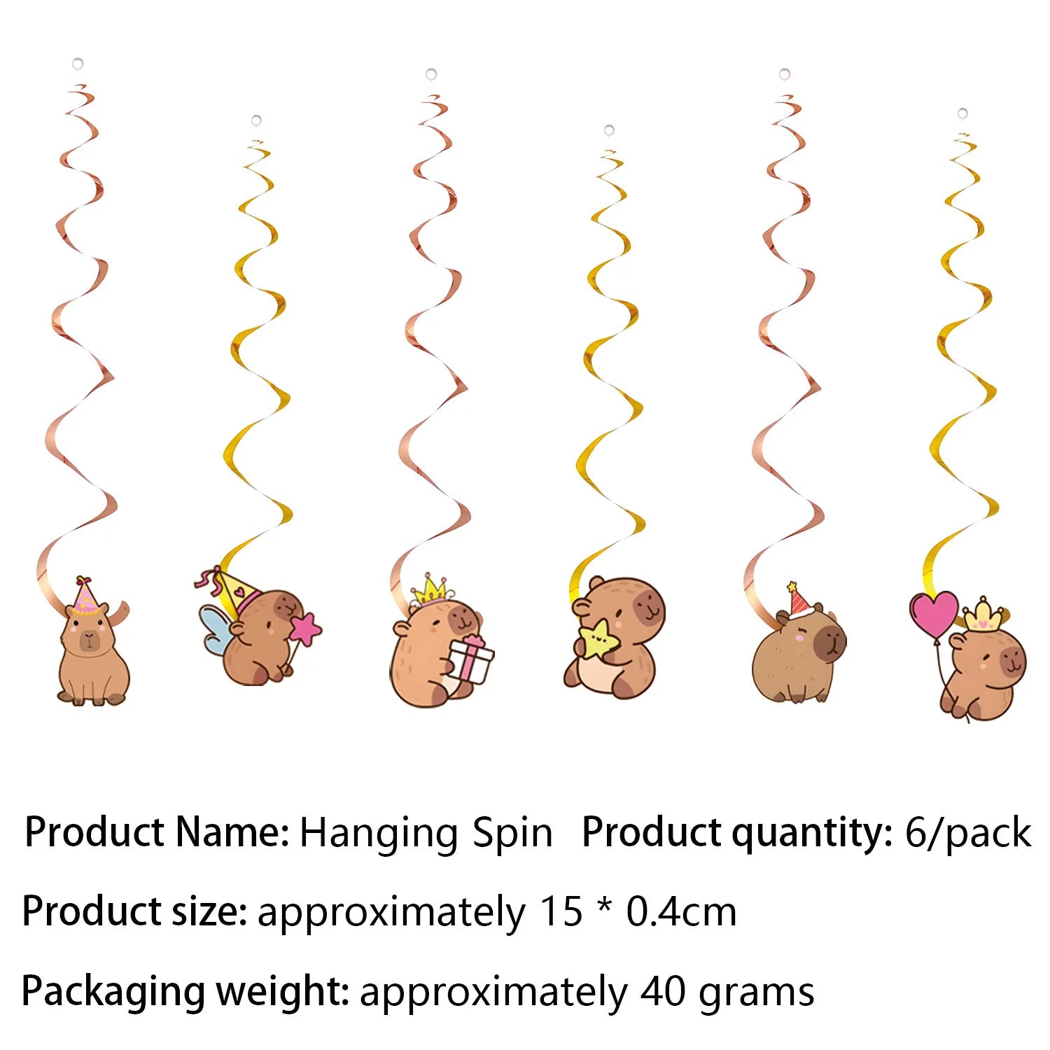 Birthday Decoration Capybara Birthday Invitation Card Cup Tablecloth Plate Napkin Poster Baby Shower Birthday Girl Party Favors