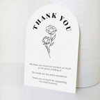 30pcs Thank You for Supporting My Small Business Card Thanks Greeting Card Appreciation Cardstock for Sellers Gift Merci Card