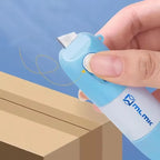 Thermal Paper Correction Fluid Address Blocker Eraser with Retractable Knife Parcel Box Opener Anti Peep Identity Information