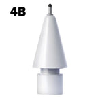 4-1Pcs Replacement Pencil Tips for Apple Pencil 1 2 3 Pro/USB-C Silicone Protective Cap Touch Screen Stylus Pen Nibs for IPencil