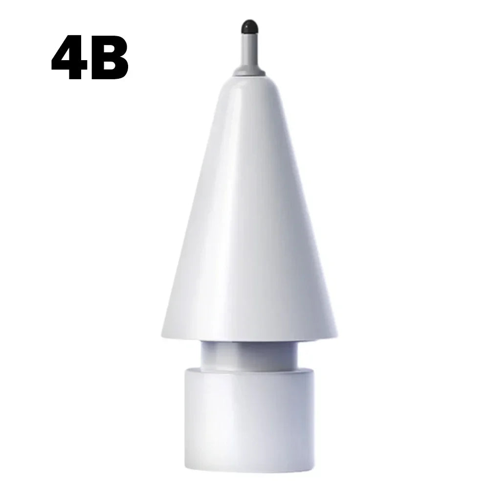 4-1Pcs Replacement Pencil Tips for Apple Pencil 1 2 3 Pro/USB-C Silicone Protective Cap Touch Screen Stylus Pen Nibs for IPencil