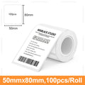 P50 Adhesive Label Printer Similar as M110 Marklife P50 E210 Label Machine Inkless Thermal Label Maker Or 1PK P50 Label Sticker