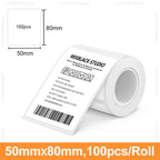 P50 Adhesive Label Printer Similar as M110 Marklife P50 E210 Label Machine Inkless Thermal Label Maker Or 1PK P50 Label Sticker