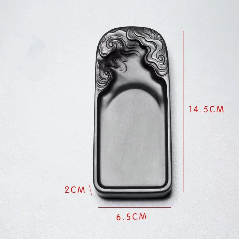 6 Inch 8 inch anhui Handmade Inkstone Water Ripple Ink Stone Natural Inkstone Traditional Painting Calligraphy Special Ink Stone